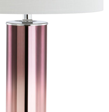 Edward 27" Glass/Crystal LED Table Lamp - JONATHAN Y